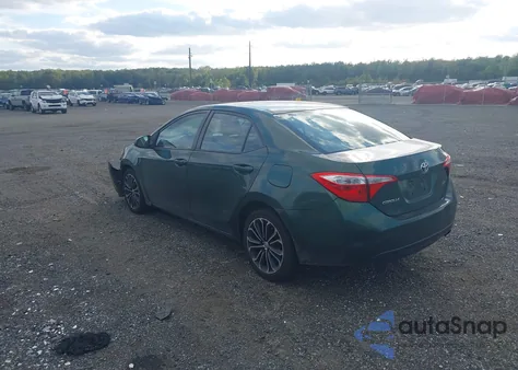 2014 Toyota Corolla Le from USA, damaged, VIN 2T1BURHE2EC042488